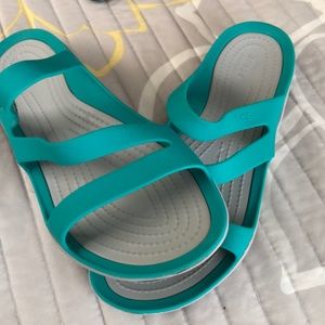 Turquesa sandals Crocs